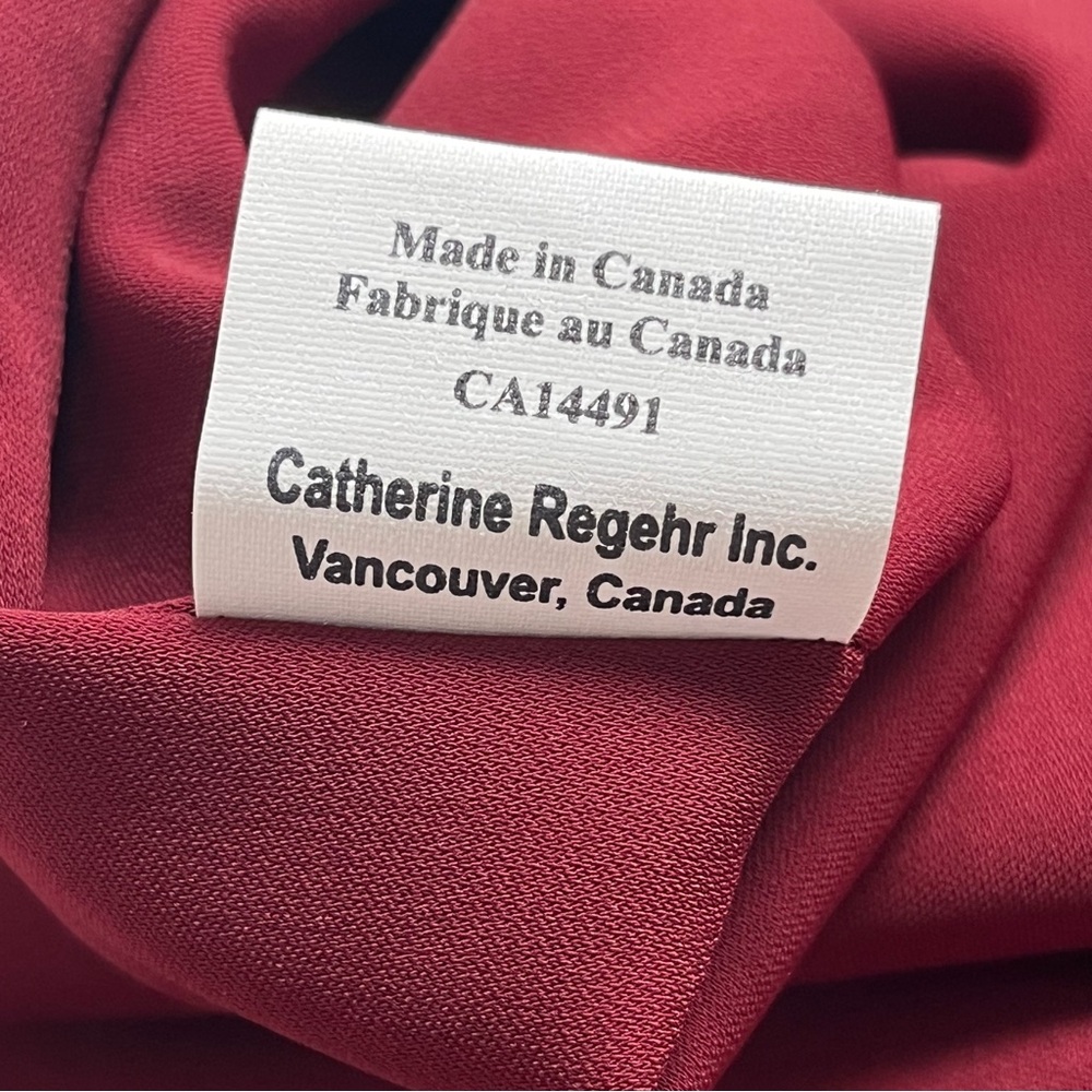 $1,750 Catherine Regehr Medium 6 8 Dress Cocktail Wedding Guest Fall - Picture 6 of 8